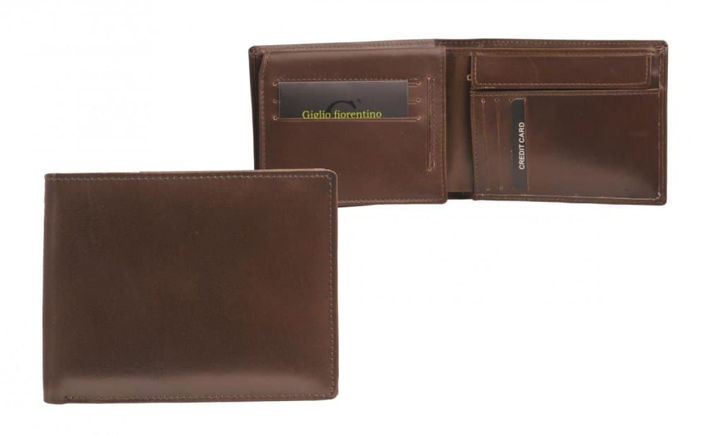 Giglio leather Pánská peněženka GF-011 hnědá - náhled 2