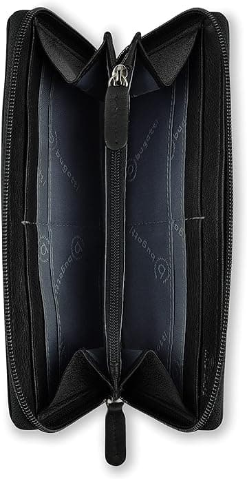 Dámská peněženka Bugatti Banda long zip  491336-01 černá - náhled 5