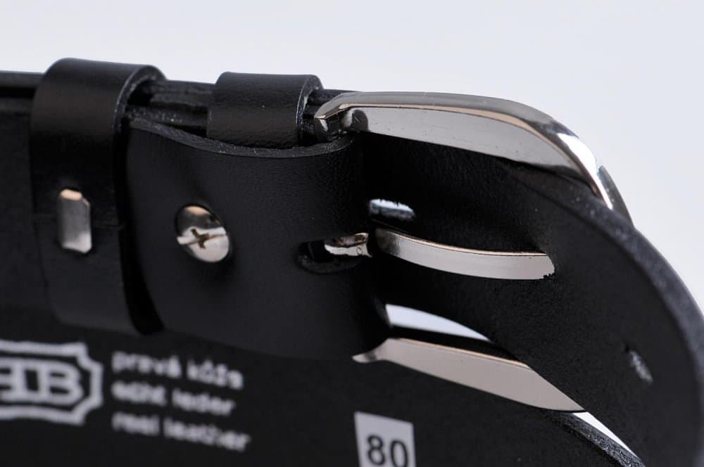 Penny Belts Dámský kožený pásek 30-191-63 černý 100 cm - náhled 4