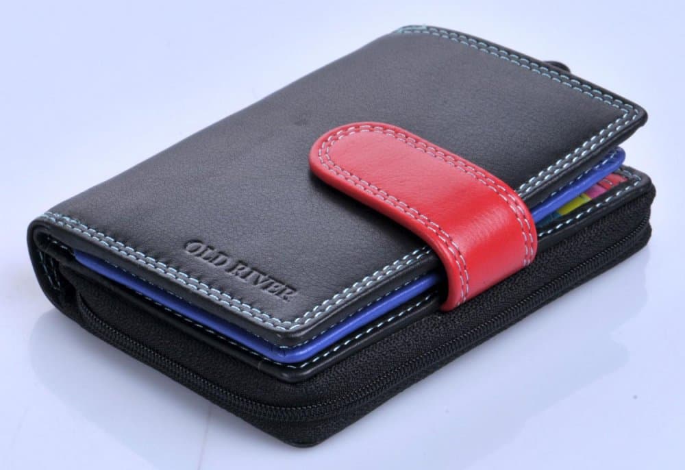 Old River dámská peněženka Old River FL-456-MULTI-BLACK - náhled 3