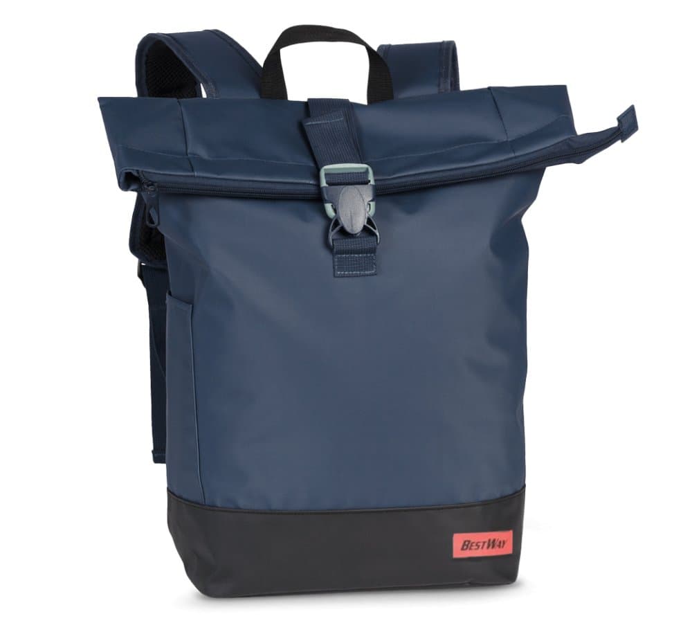 Rolovací batoh Bestway Urban roll-top 40333-5000 tmavě modrý - náhled 1