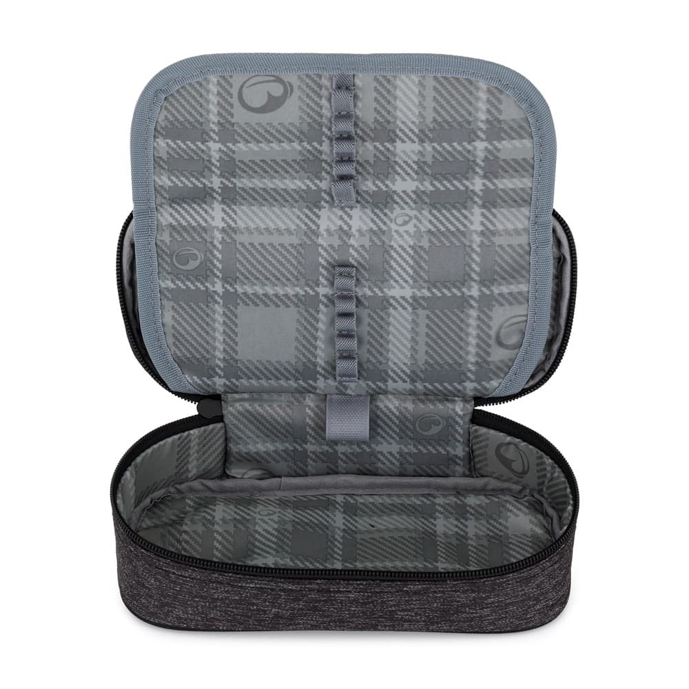 Bagmaster studentský penál BAG 25 A – šedý - náhled 3