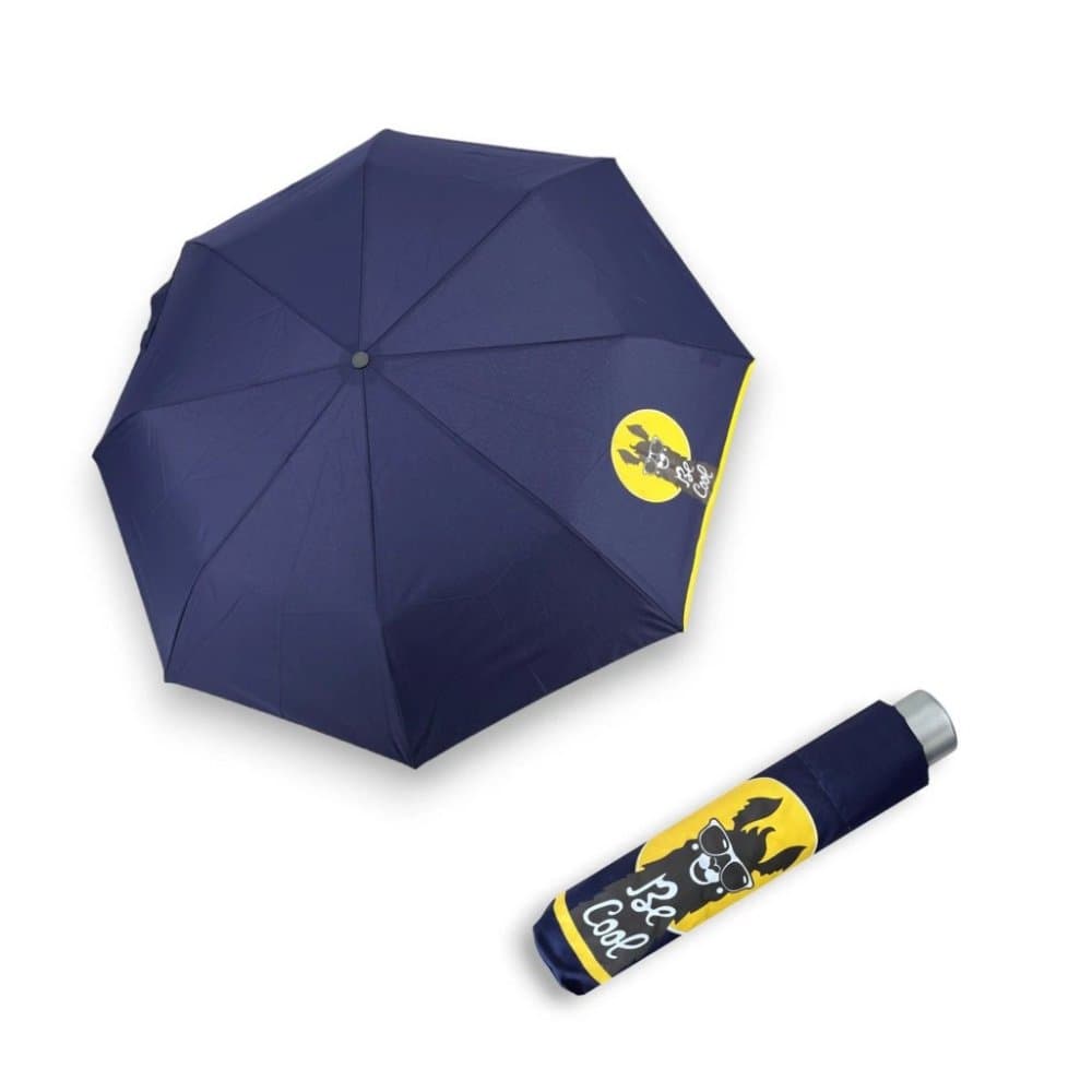 Mini Light Kids Crystal navy Lama - dětský skládací deštník722165K15 tmavě modrý - náhled 1