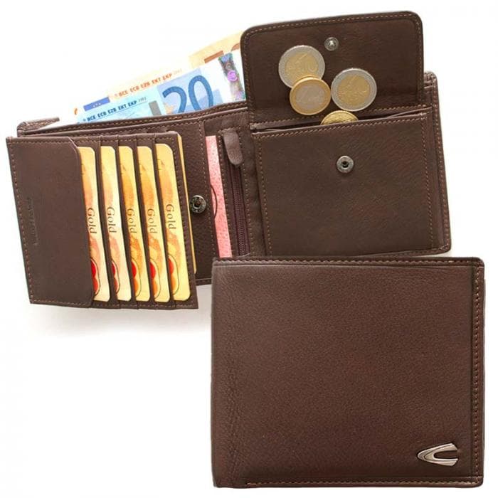 Kožená peněženka RFID Safe  B34-706-20 hnědá - náhled 2