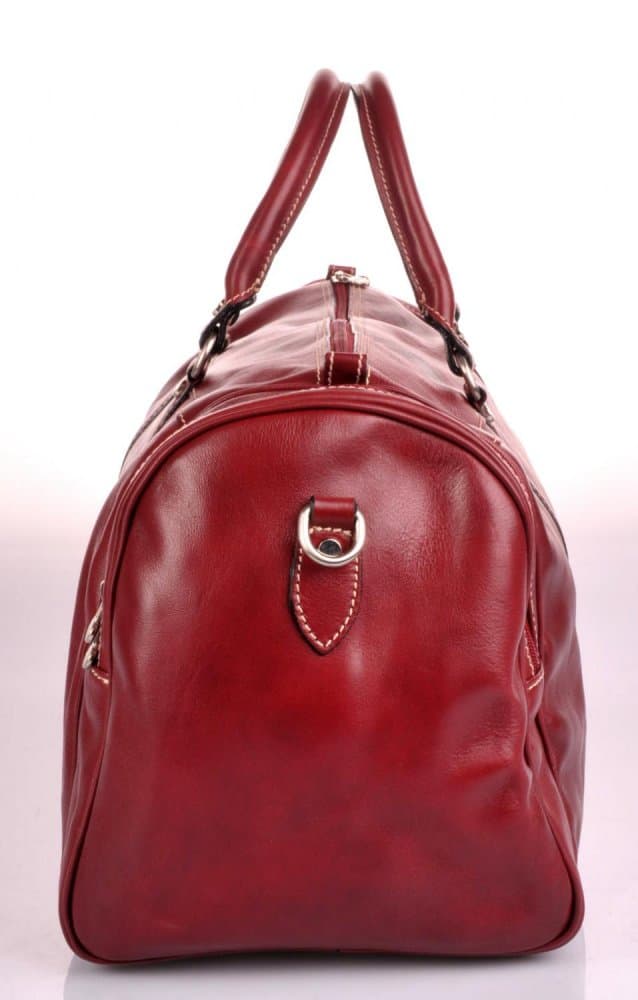 Giglio leather kožená cestovní taška 0429 červená - náhled 2