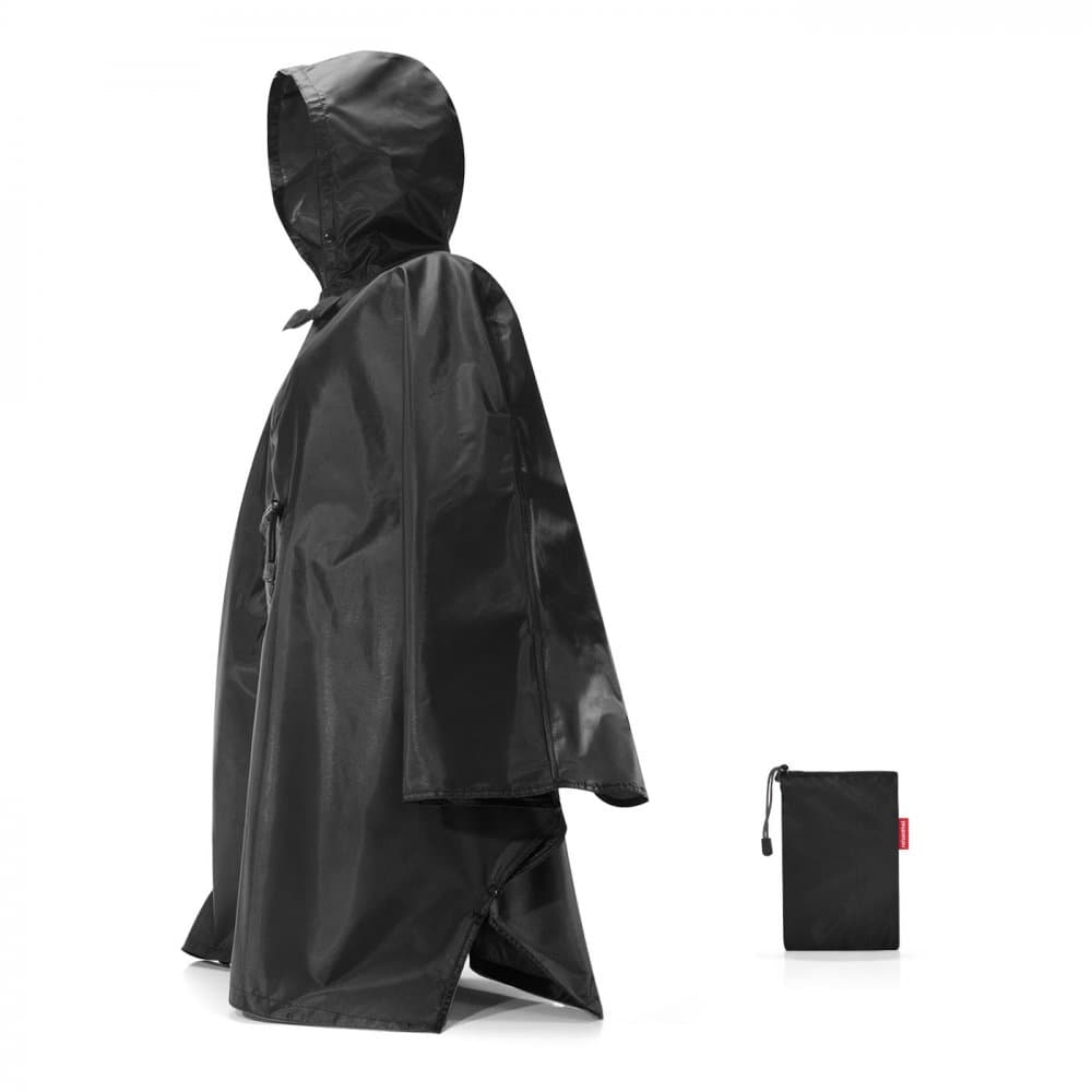 Pláštěnka mini maxi poncho black AN7003 černá - náhled 2