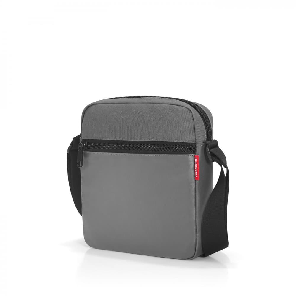 Reisenthal Pánská taška přes rameno šedá crossbag canvas grey UY7050 - náhled 4