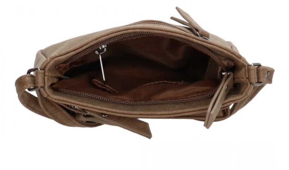 ENRICO BENETTI malá dámská kabelka 66485-010 camel - náhled 5