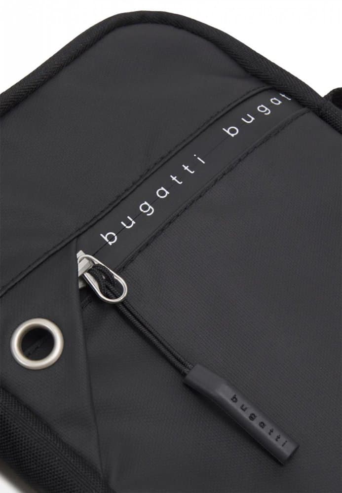 Pánská malá crossbody taška Bugatti BLANC DeLight  49450401 – Černá - náhled 4