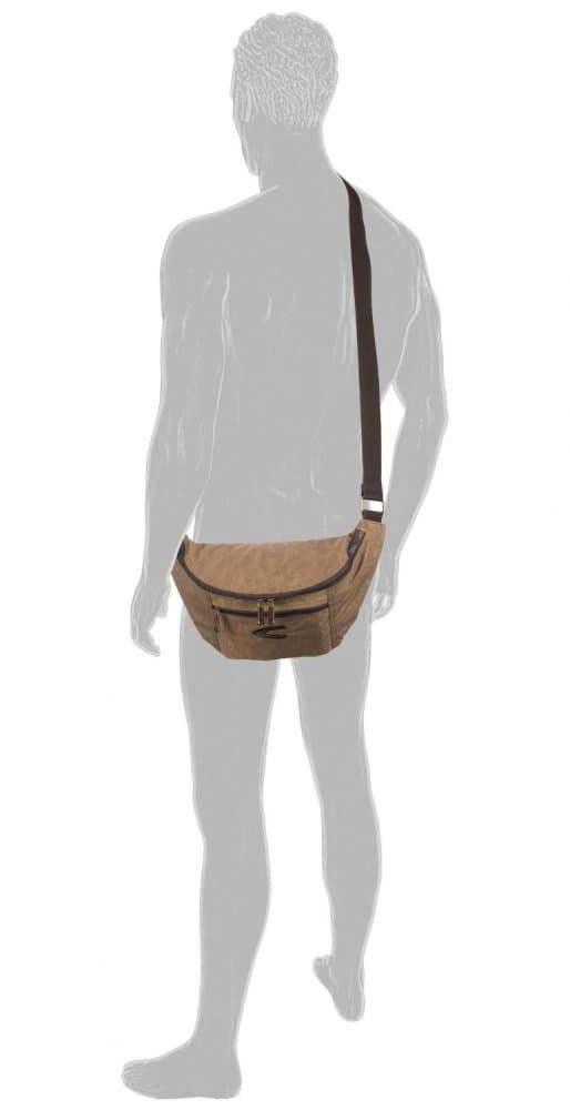Camel Active Pánská taška cross bag L Journey B00-635-25 tmavě béžová - náhled 4