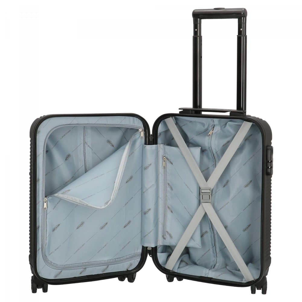 Kufr do letadla 55 cm Enrico Benetti Louisville S black 39040-50-001 černý - náhled 5
