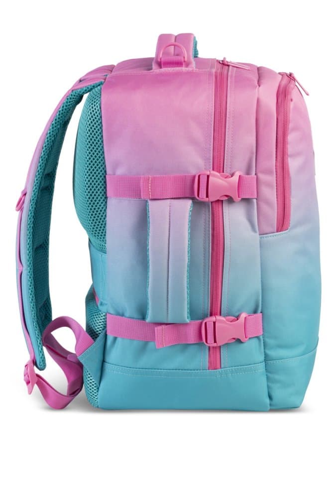BESTWAY Batoh do letadla 40 x 25 x 20 cm  cabin pro Small 40290-2522 modro/růžový - náhled 2
