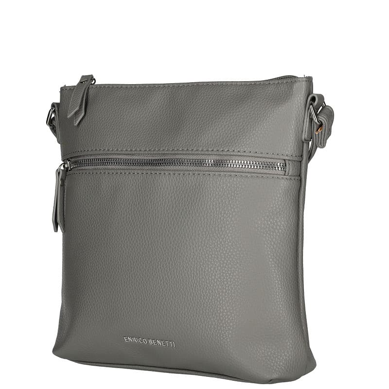 Dámská crossbody kabelka Enrico Benetti Sarah 66715-124 šedá - náhled 3