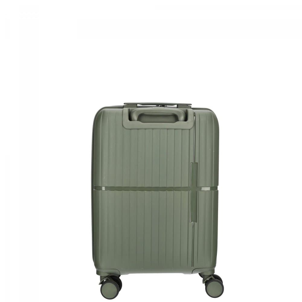 Kabinový kufr s vyklápěcí kapsou Tokyo 55 x 35 x 20 cm - 35 L zelený 21003-55-029 - náhled 3