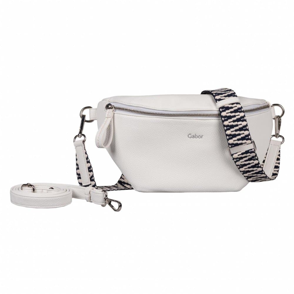 Dámská kabelka ledvinka Gabor Silena Belt Bag 10597 bílá