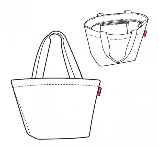 Reisenthel Shopper M kabelka dots ZS7009 - náhled 2