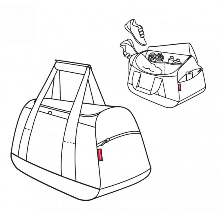 Reisenthel ActivityBag baroque marble MX7061 - náhled 3