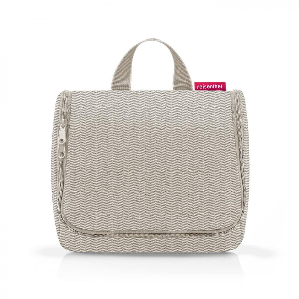 Kosmetická taška Reisenthel Toiletbag herringbone sand WH6049 - náhled 2