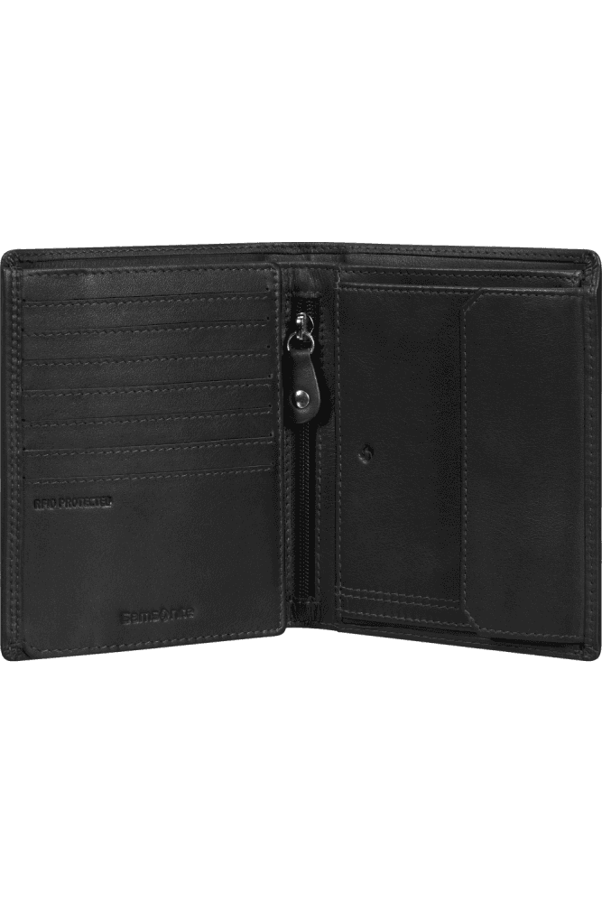 Samsonite Attack 2 SLG 147 pánská kožená peněženka černá 144451-1041 - náhled 3