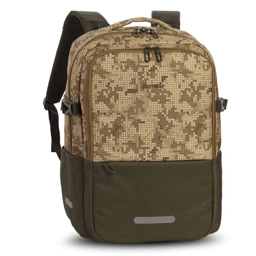 Bestway Cestovní batoh 40330-2600 olivová 30 L, 49 × 35 × 15 cm