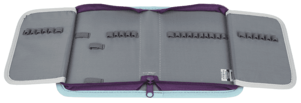 Bagmaster Školní penál CASE GALAXY 6 A - kytky - náhled 4