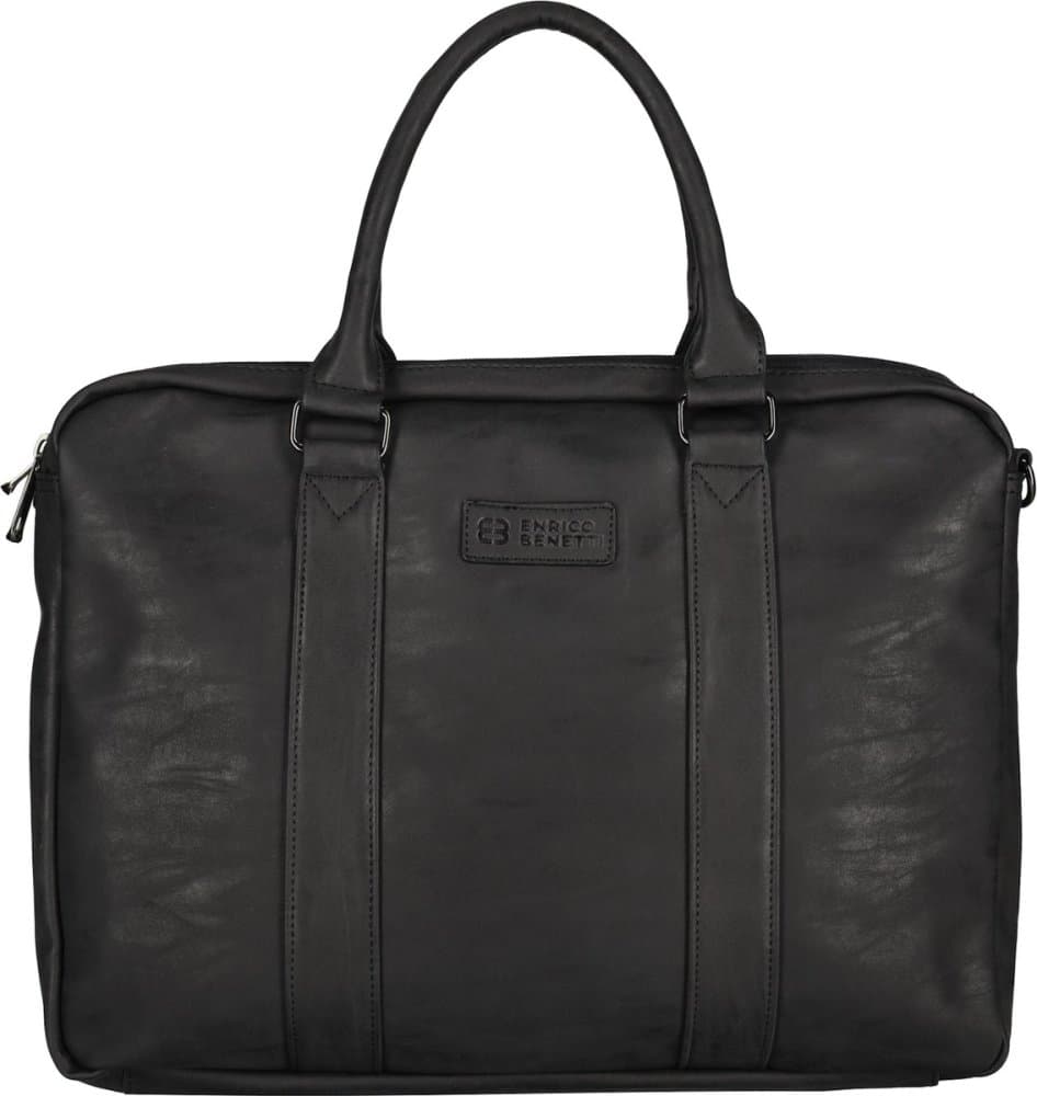 Aktovka Enrico Benetti Rotterdam laptop bag 15 inch 66691-001 černá - náhled 2