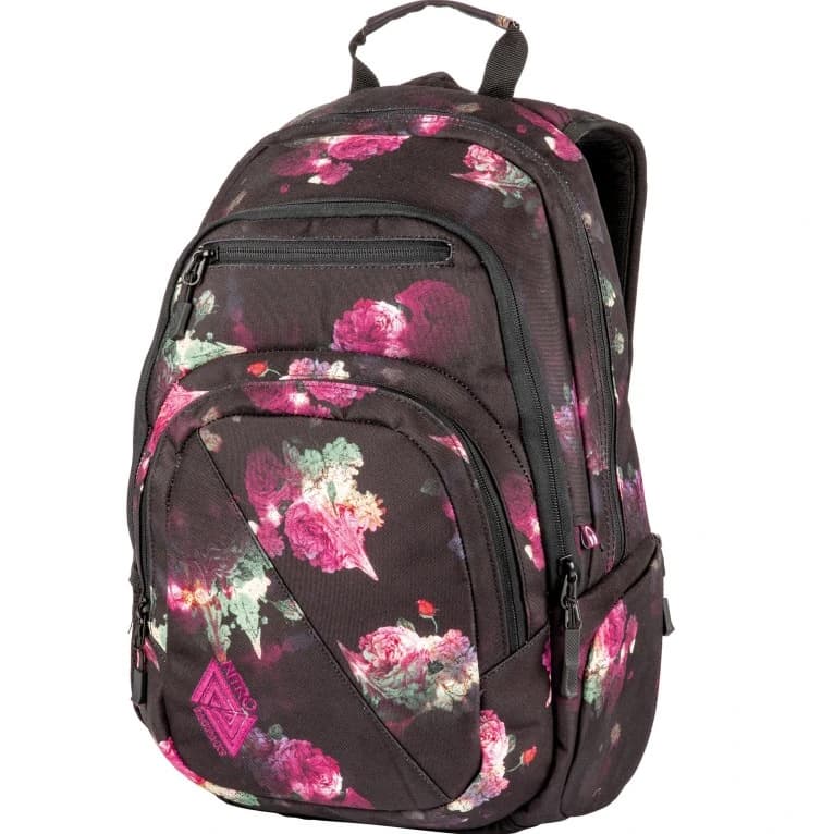 Dívčí batoh NITRO STASH 29 Black Rose 878011-086 černý