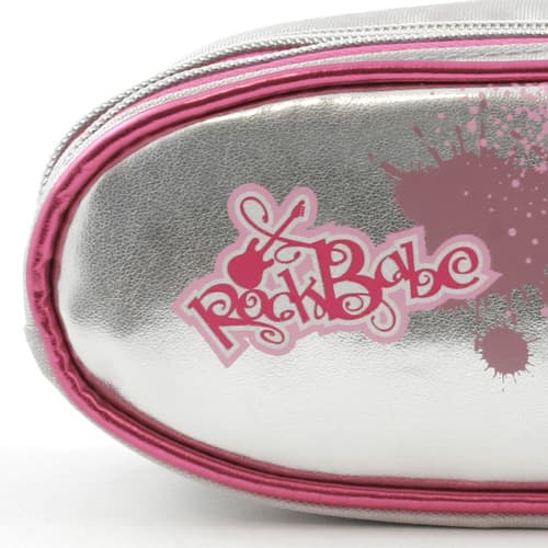 Dívčí školní penál elipse Rock Babe Silver 025822 - náhled 2