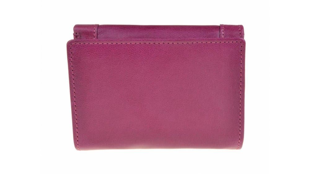Dámská peněženka kožená SEGALI 7196 B fuchsia - růžová - náhled 4