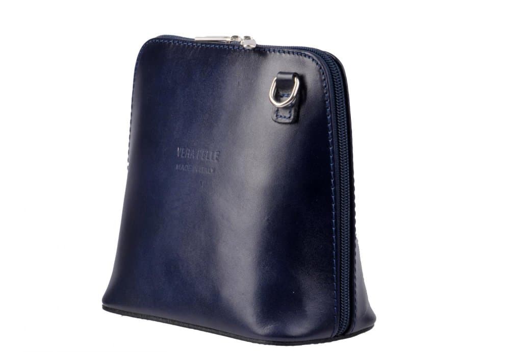 Giglio leather malá dámská kožená kabelka 133 tmavě modrá - náhled 2