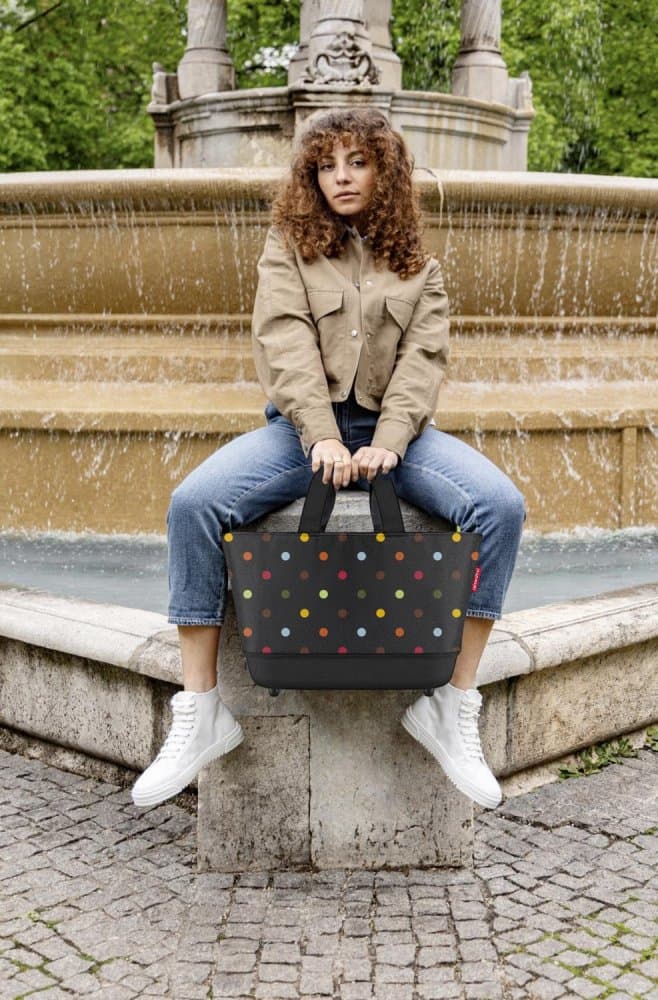 Nákupní košík Reisenthel Shoppingbasket dots BE7009 - náhled 2