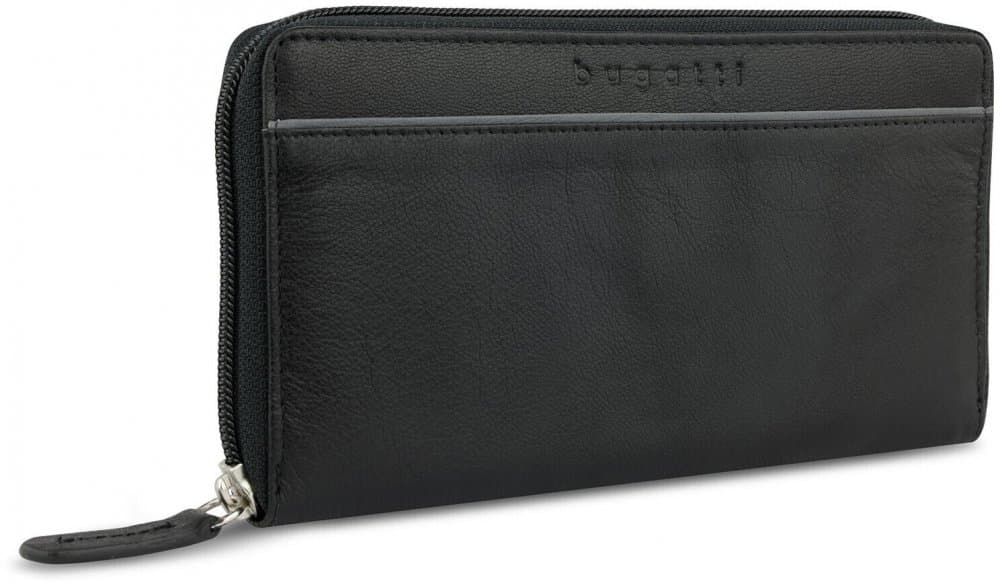 Dámská peněženka Bugatti Banda long zip  491336-01 černá - náhled 3