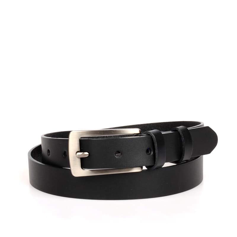 Penny Belts Dámský kožený pásek 176-63 černý 100 cm - náhled 5