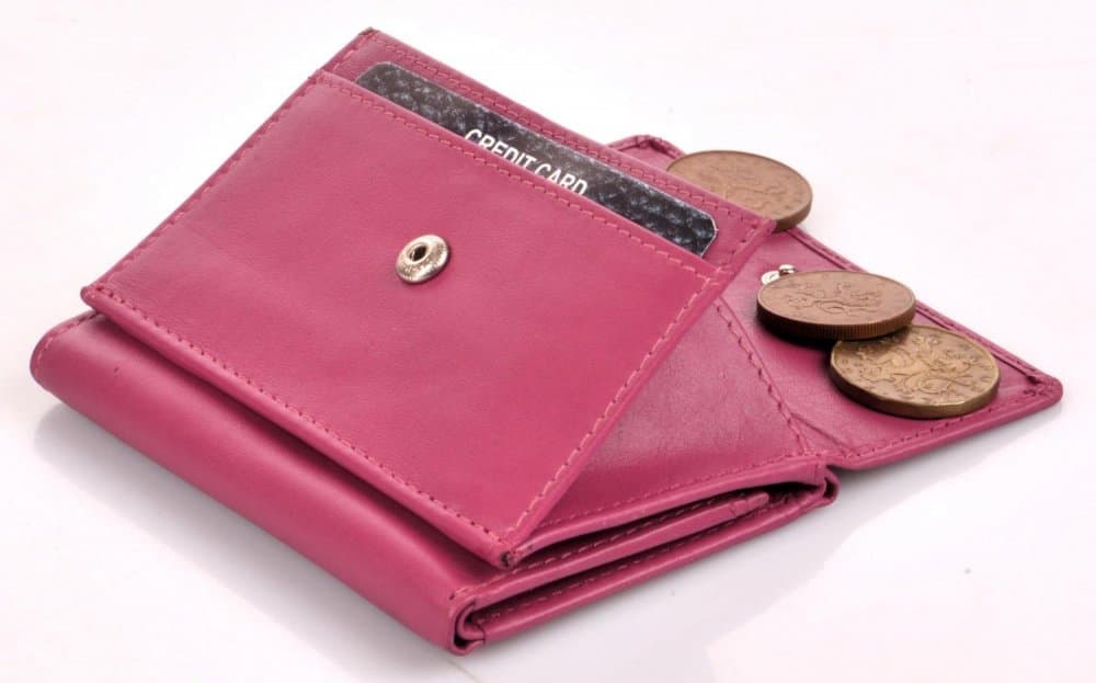 Dámská malá peněženka SEGALI SG-1756 fialová Fuchsia - náhled 4