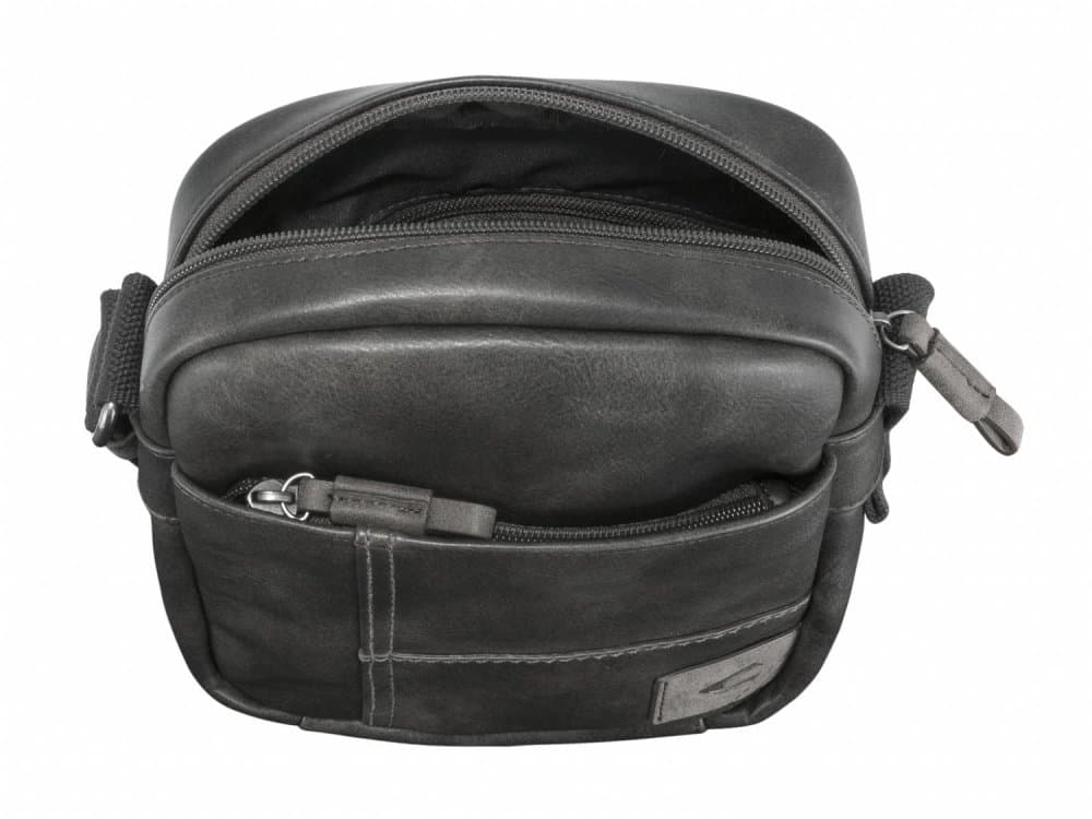 Camel Active Taška přes rameno LAOS CROSS BAG S 1047 tmavě šedá - náhled 3