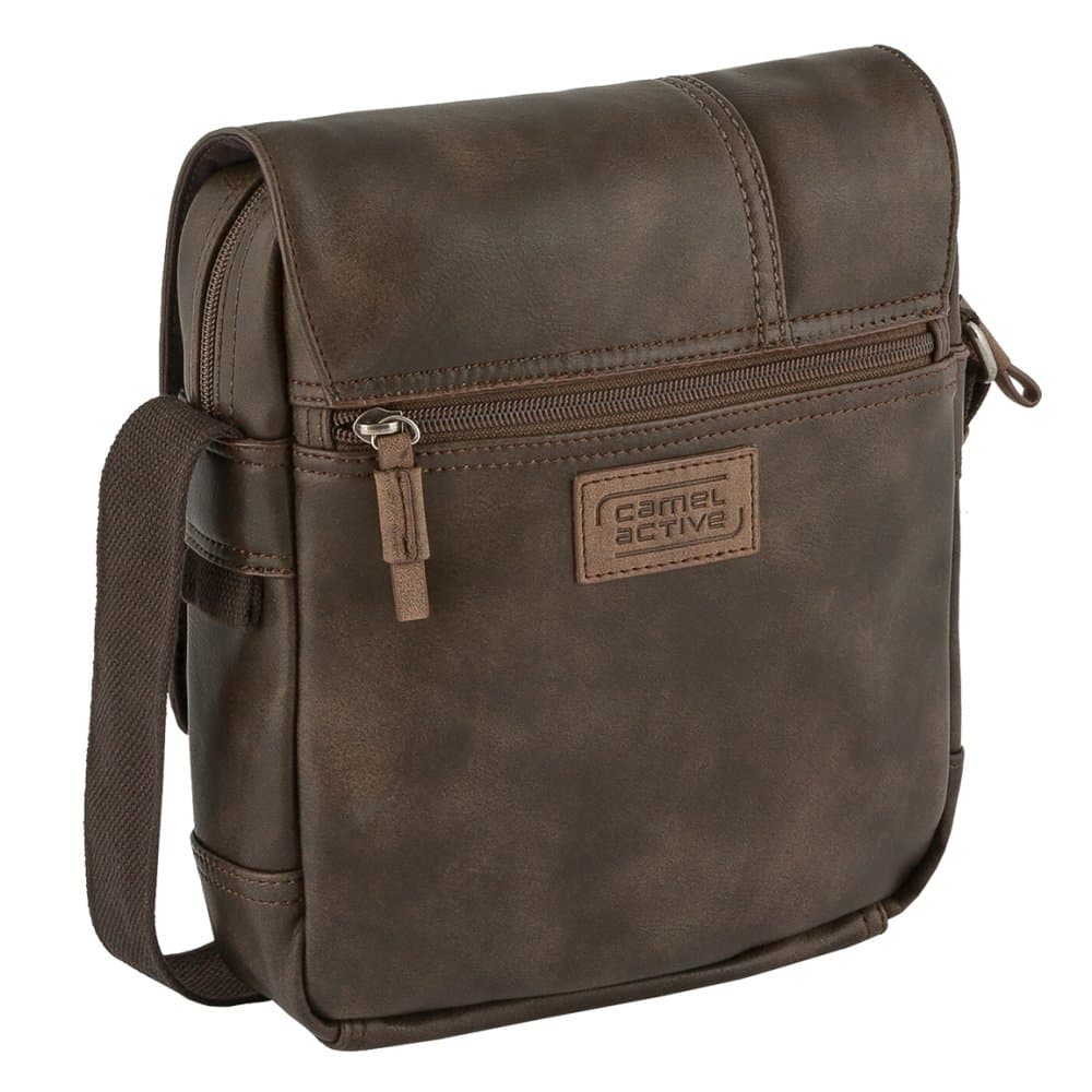 Taška přes rameno LAOS FLAP BAG S 001048 tmavě hnědá - náhled 2