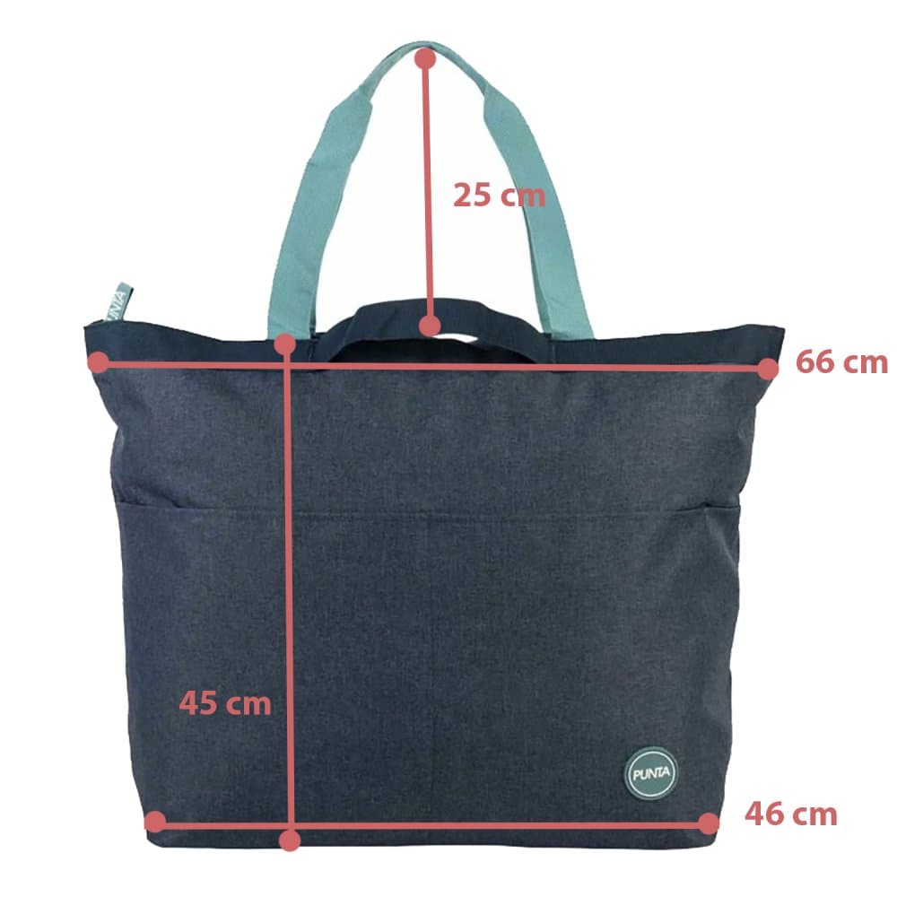 Plážová taška fabrizio PUNTA BIG XXL 10499-0600 tmavě modrá - náhled 2