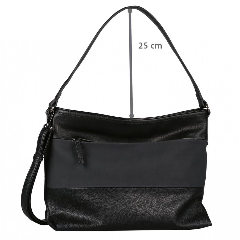 Tom Tailor Nicolina kabelka hobo bag M 10907 černá - náhled 5