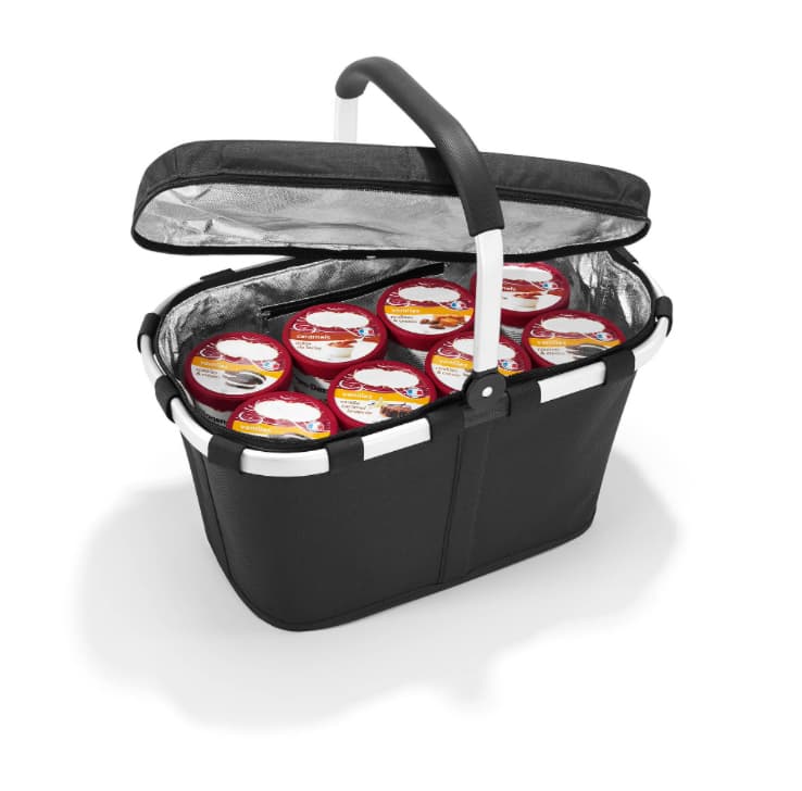 Reisenthel Carrybag Iso black – izolovaný nákupní košík s hliníkovým rámem BT7003 - náhled 5