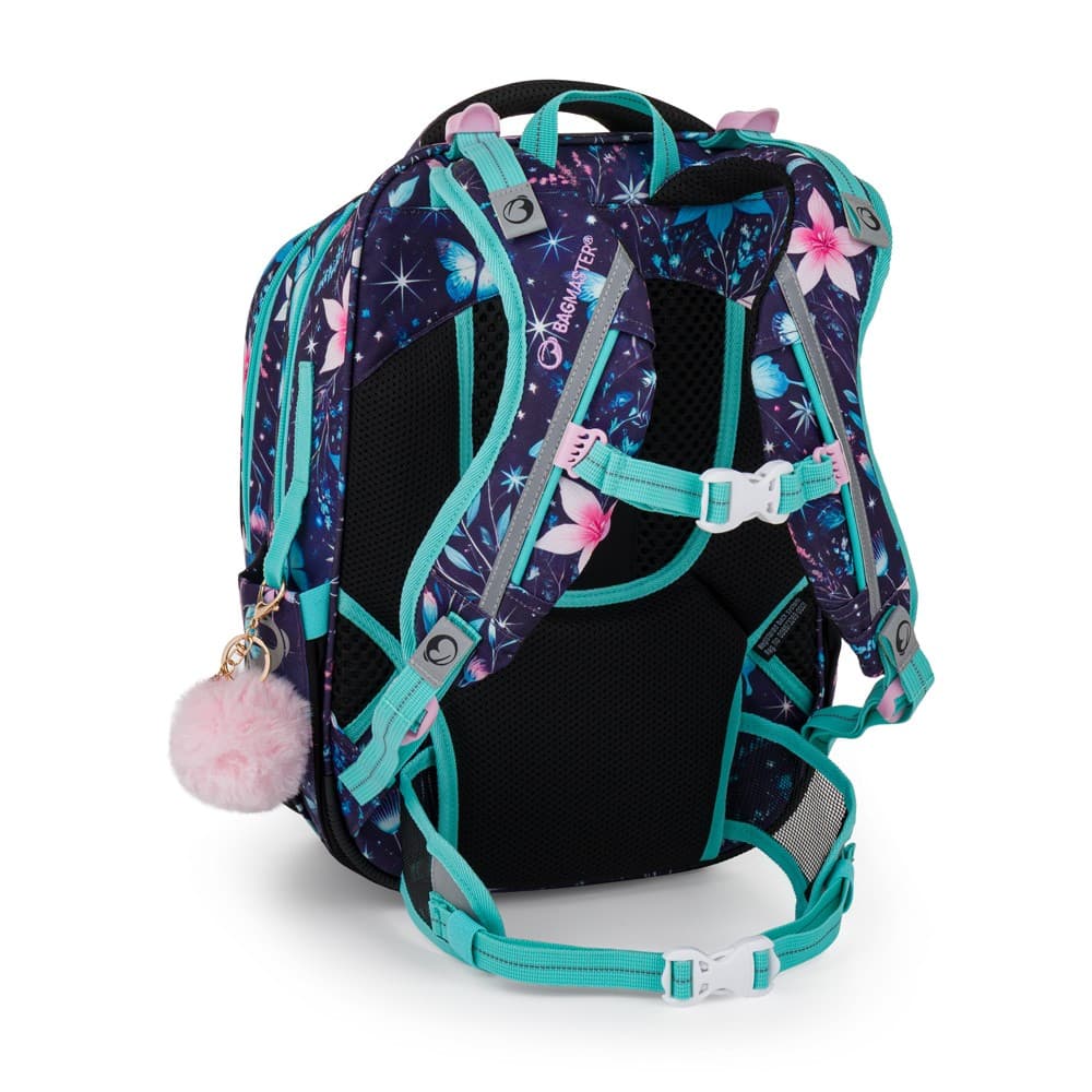 Bagmaster Dívčí školní batoh Víla BETA 26 A  - lehký školní batoh pro prvňáčky - náhled 3