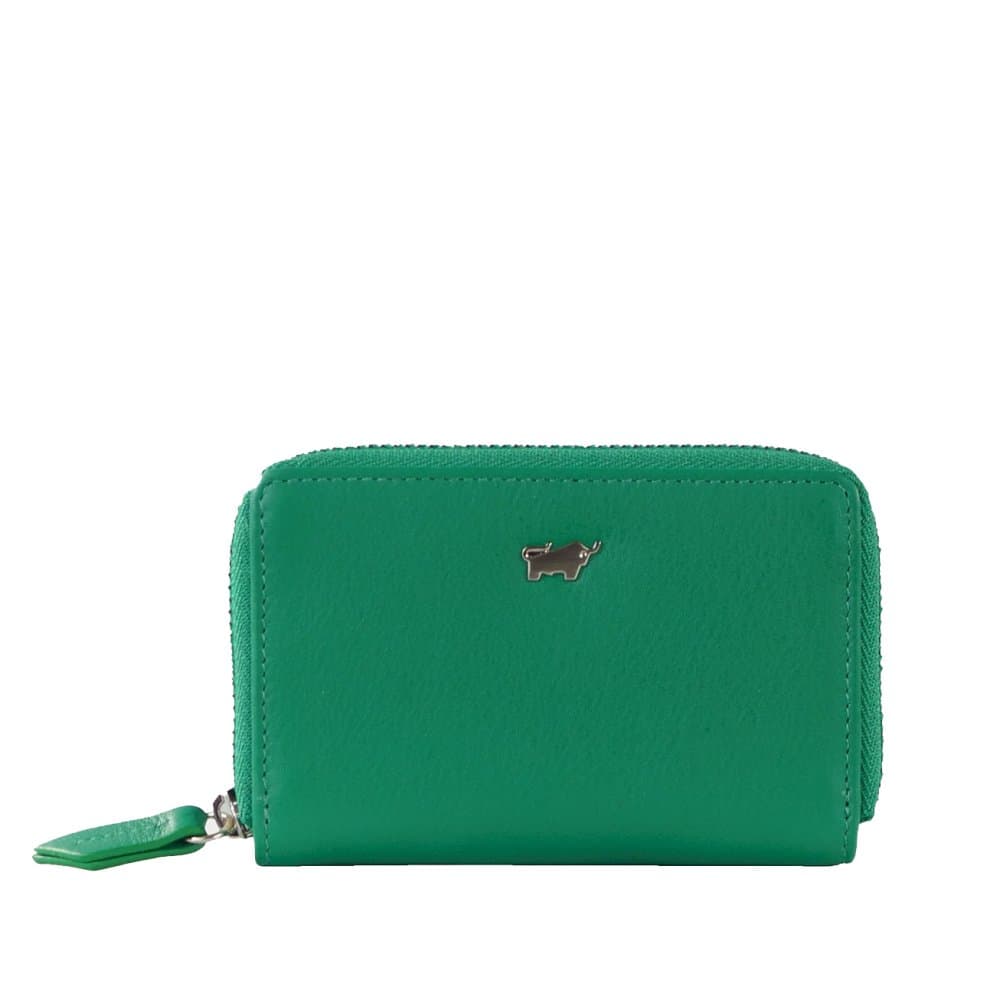 Mini kožená peněženka JOY s RFID ochranou zelená 41311-294-094