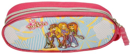 Dívčí školní penál na pastelky elipse Rock Babe Tripple 025823
