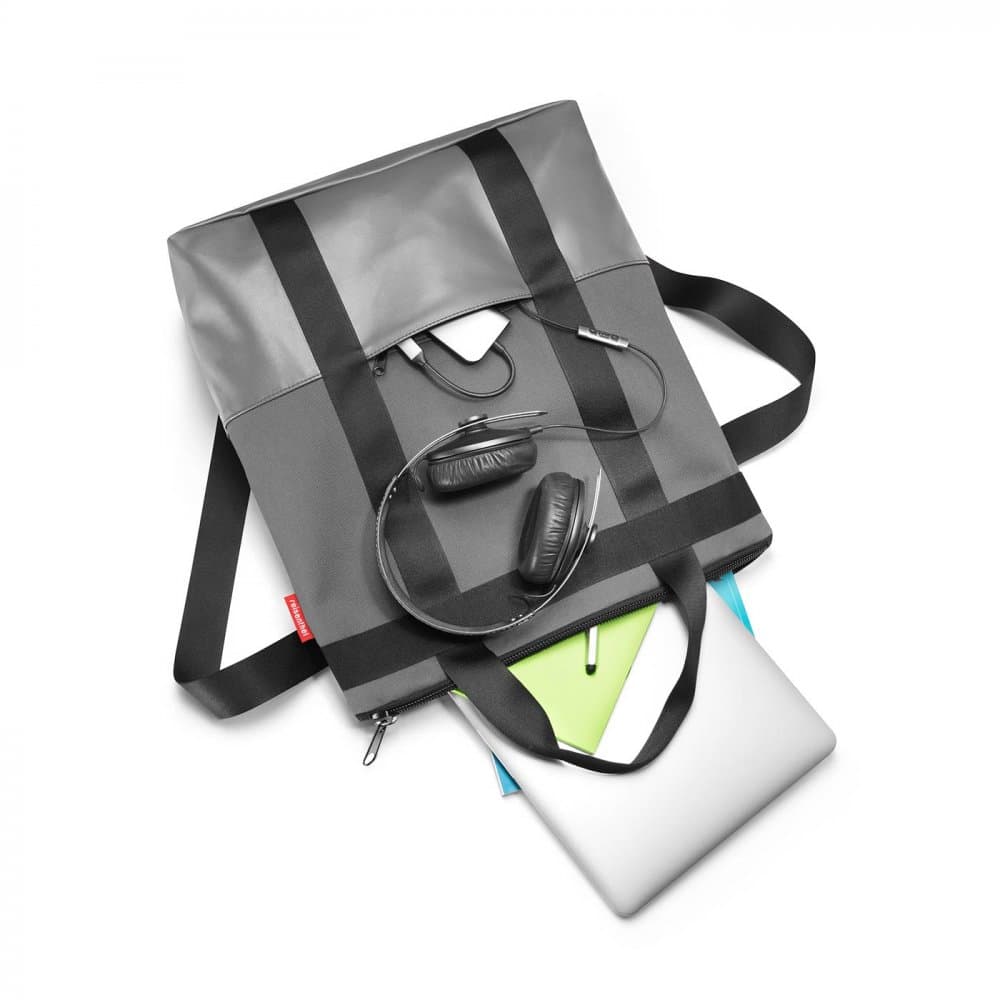 Reisenthel daypack canvas grey HH7050 - městský batoh - náhled 2