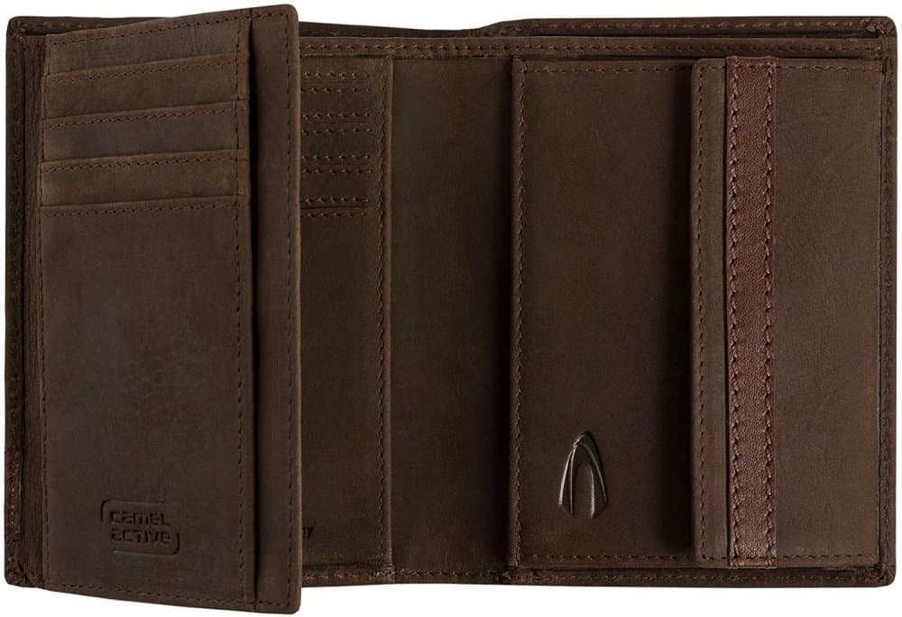 Pánská kožená peněženka Camel Active 274-705-29 hnědá RFID save - náhled 3