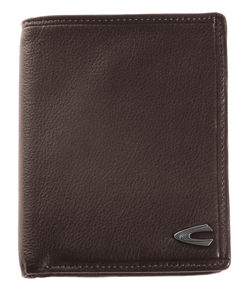 Pánská peněženka hnědá kožená zip na bankovky CAMEL B34-707-20 - náhled 3
