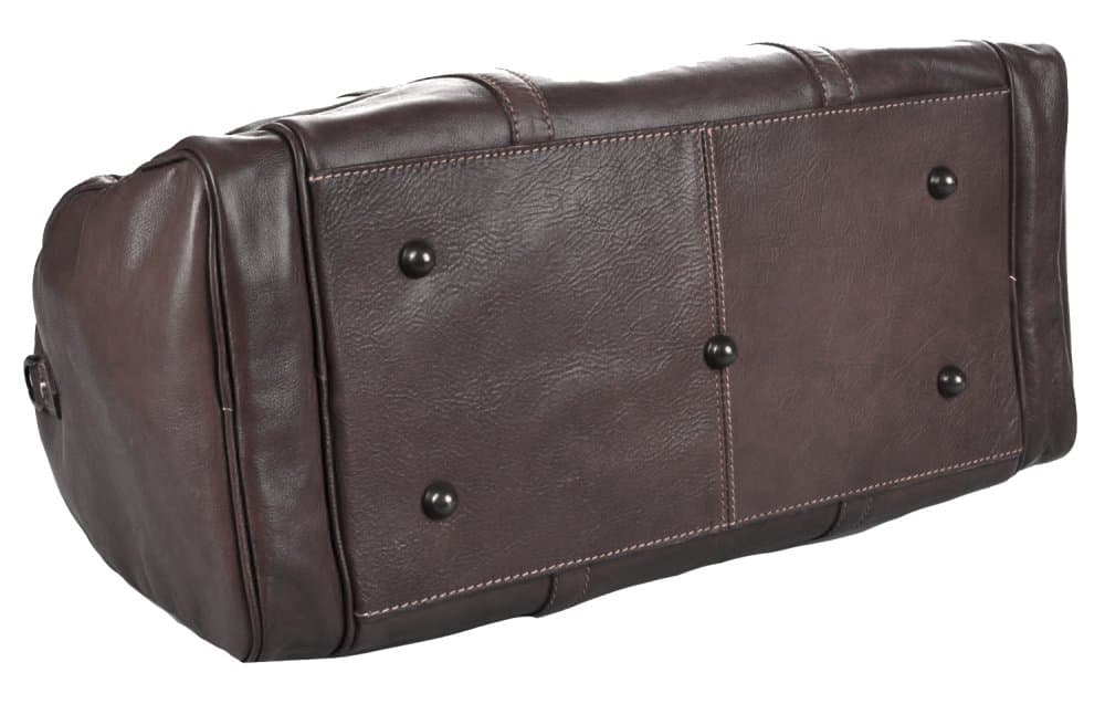 Giglio leather Kožená cestovní taška 0429 tmavě hnědá - náhled 4