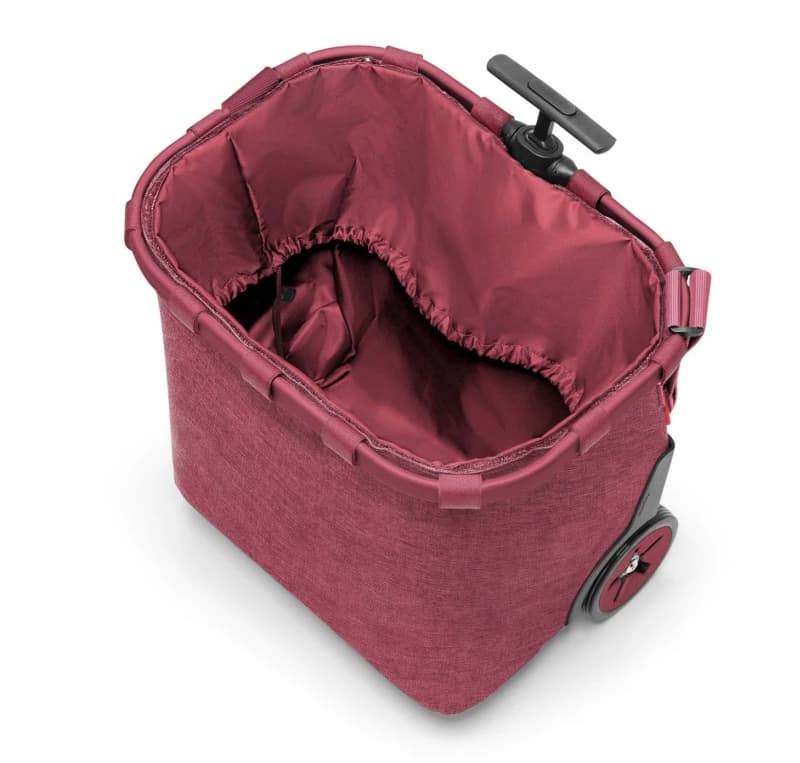 Nákupní košík na kolečkách Reisenthel Carrycruiser Twist maroon OE3104 - náhled 5