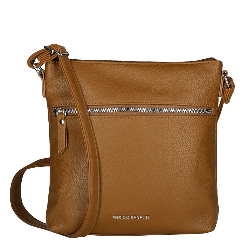 Dámská crossbody kabelka Enrico Benetti Sarah 66715-005 hnědá cognac - náhled 1