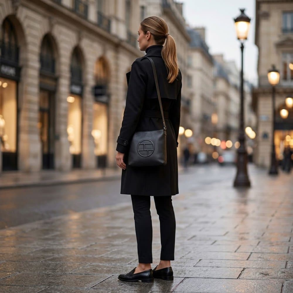 Dámská kabelka Rosabell cross bag S černá 000572 - náhled 4
