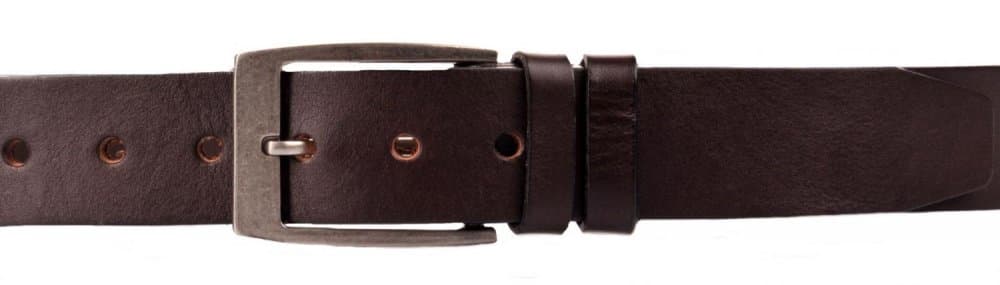Pánský kožený hnědý pásek 504-40